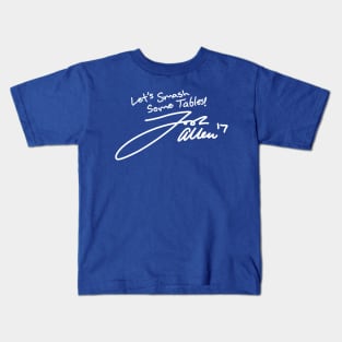 Josh Allen Buffalo Bills Autograph Kids T-Shirt